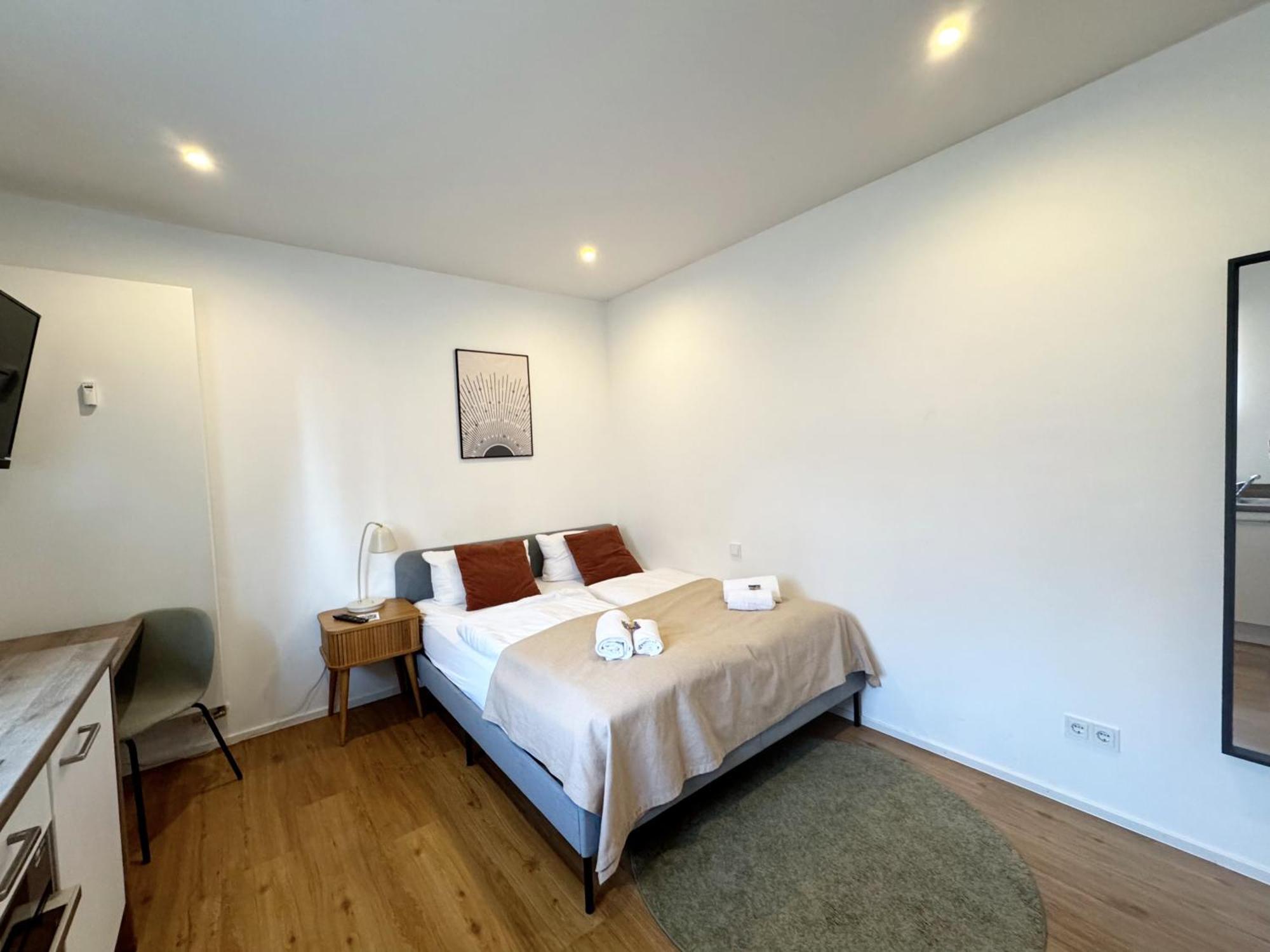Ma Suite - Smart Apartment 2P - City Center اوغسبورغ المظهر الخارجي الصورة